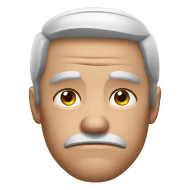 sad muscles mass man sticker