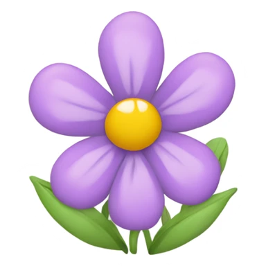 Wildflowers with hearts sticker