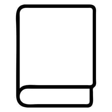 book with red page nothing written on it sticker