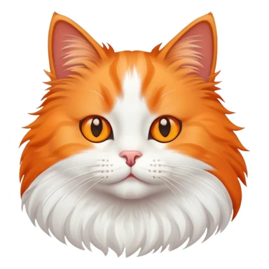 Cat with stay sticker