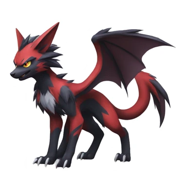 Nargacuga-Litten-Zoroark full body sticker