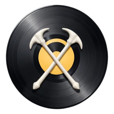 A vynil of Conan Gray's wishbone sticker