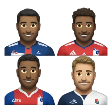 Équipe de France de rugby sticker