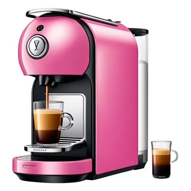vertuo machine by Nespresso in Pink sticker
