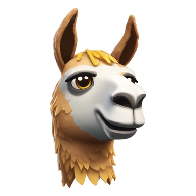 llama from fortnite piñata sticker
