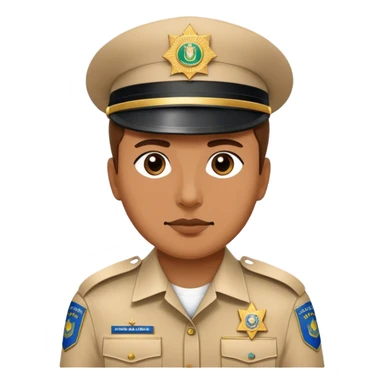 Kuwait police  sticker