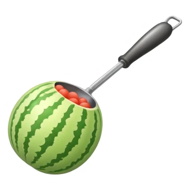 Melon baller sticker