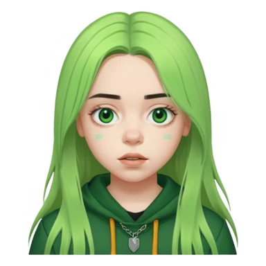 billie eilish freen roots sticker