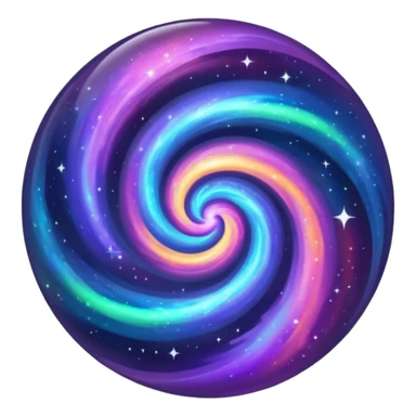 Galaxy Orb sticker