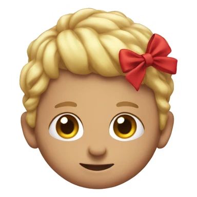 hart with bow sticker