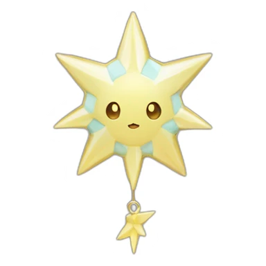 Pokemon Jirachi Badge Winter Slowflake GiftBox 2023 sticker