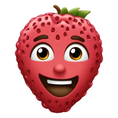 Fresa con chocolate  sticker