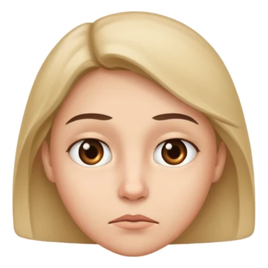 Pick with the face with a suspicious facial expression ￼ sticker