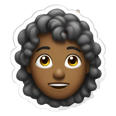 christmas night sticker