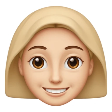 Eye roll smiling sticker