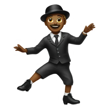 tap dancer sticker