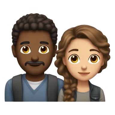 me and my boyfriend  sticker