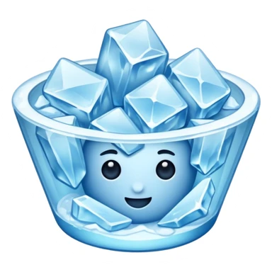 Crushed ice  sticker