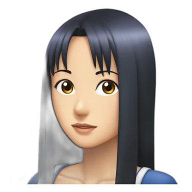 Nico Robin of one piece manga sticker