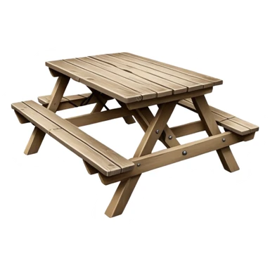 picnic table  sticker