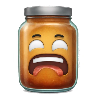 Meatloaf jar sticker