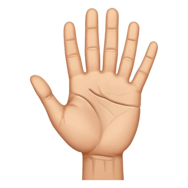 une main qui dit stop sticker