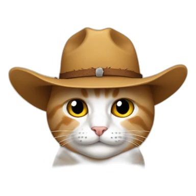 cat with cowboy bootsd sticker