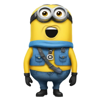 gumball minion sticker