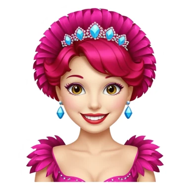 make a vegas emoji simpke face gurl  sticker