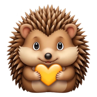cute hedgehog sticker