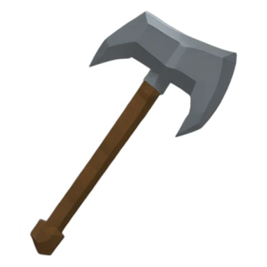 Pickaxe iron Minecraft sticker