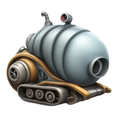 turbo the snail with an engine sticker