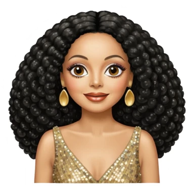 Diana Ross sticker
