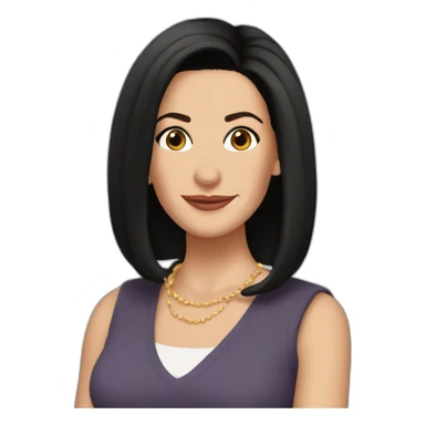 Monica geller sticker