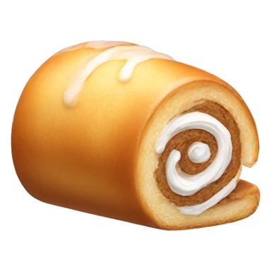 sugar roll with icing sticker