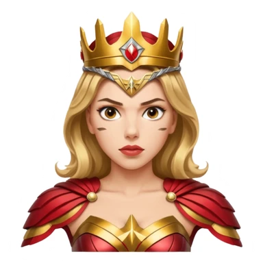 Scarlett Johansson as a wonder woman sticker