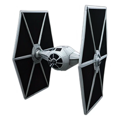 Tie Fighter (Imperial Tie-LN) sticker