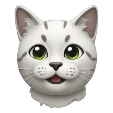 un chat qui fume sticker
