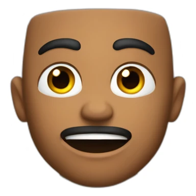 Un corazón negro con brazos fuertes  sticker