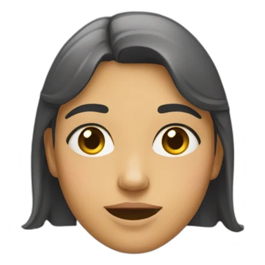 une fille qui louche sticker