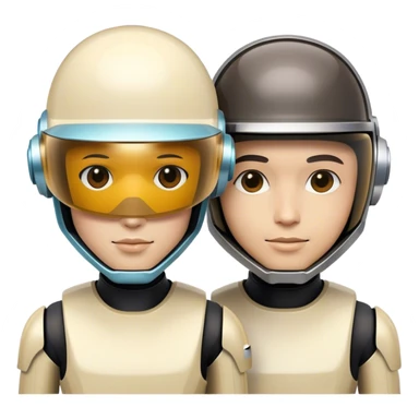 daft punk duo sticker