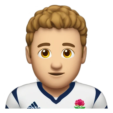 rugby player in the scrum sticker