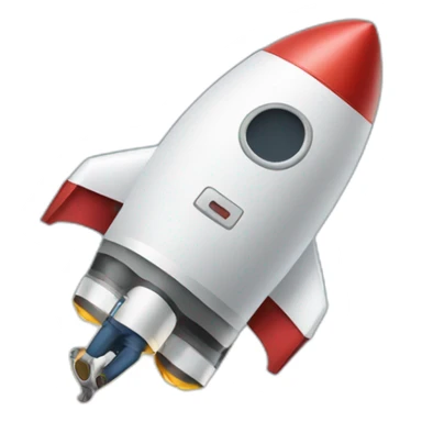 elon musk with a rocket going out of the bottom sticker