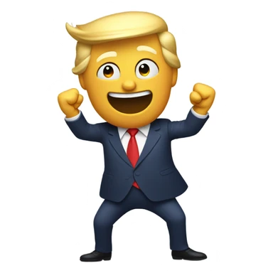 donald trump dance sticker