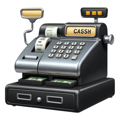 cash register sticker
