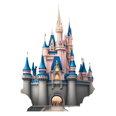 Disneys magic kingdom cinderellas castle  sticker