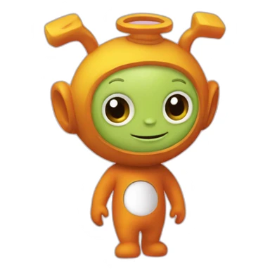 Tinkiwinki Teletubbies sticker