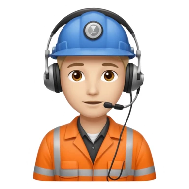 Dispatch department worker  sticker