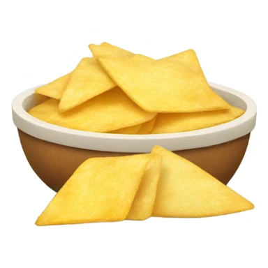 Queso and chips sticker