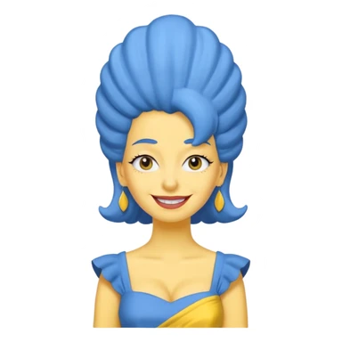 Simpson women sticker